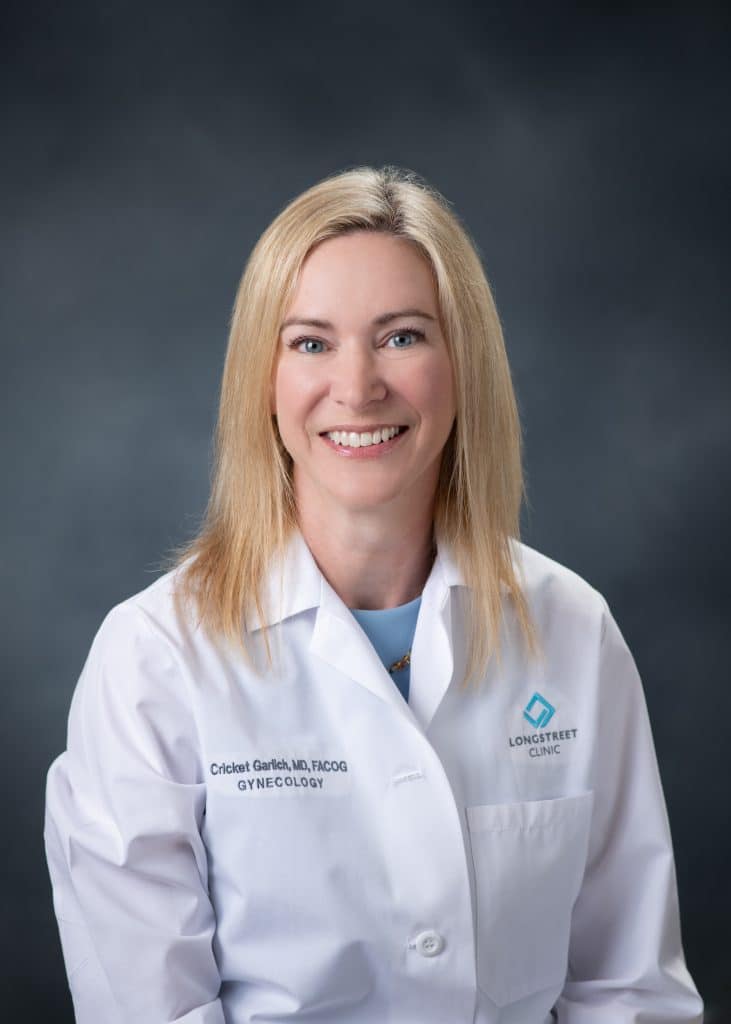 Caro “Cricket” Garlich M.D., F.A.C.O.G.