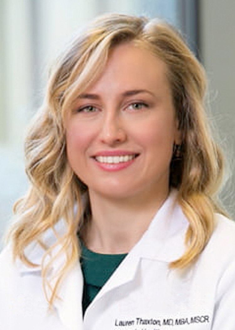 Lauren Thaxton, MD, MBA, MSBS
